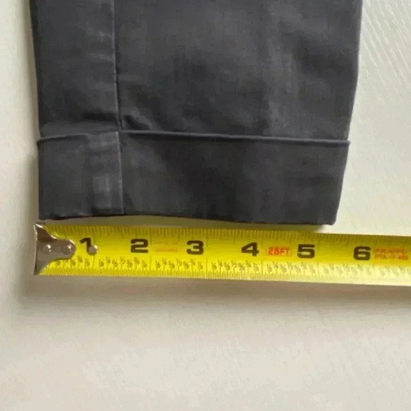 NICKJEAN Amsterdam Mid Rise Casual Stretch Pants Charcoal Wash USA 30 (UK 8) - Picture 13 of 16